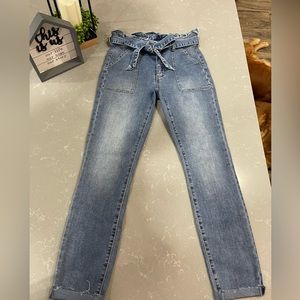 Ashley Mason Paper Bag Jeans, Size 7, Like New!